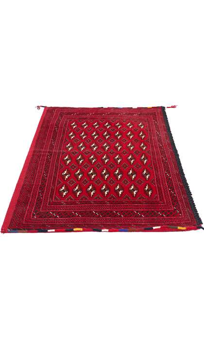 2 x 4 Vintage Persian Turkoman Rug 78908