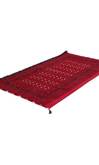 2 x 4 Vintage Persian Turkoman Rug 78910