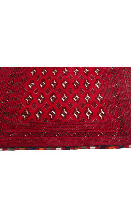 2 x 5 Vintage Persian Turkoman Rug 78905