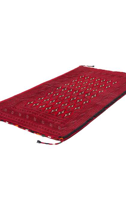 2 x 5 Vintage Persian Turkoman Rug 78906