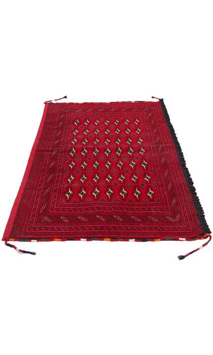 2 x 5 Vintage Persian Turkoman Rug 78906