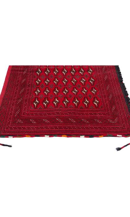 2 x 5 Vintage Persian Turkoman Rug 78906