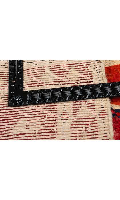 4 x 6 Vintage Red Persian Lori Rug 78889