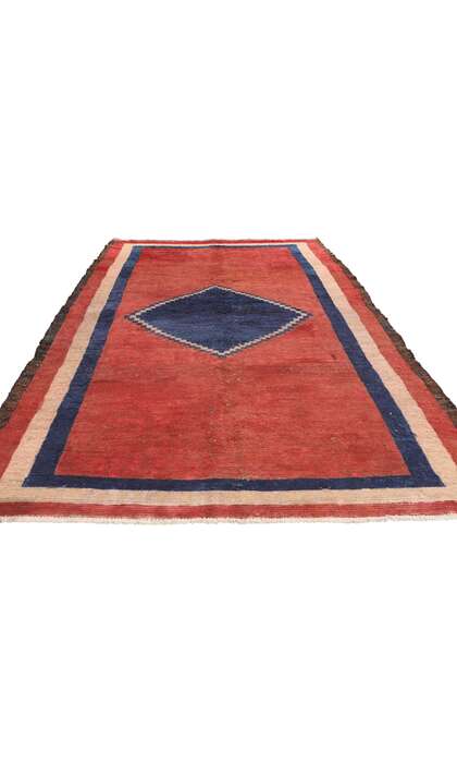 5 x 10 Vintage Red Persian Lori Rug 78866
