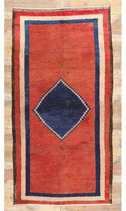 5 x 10 Vintage Red Persian Lori Rug 78866