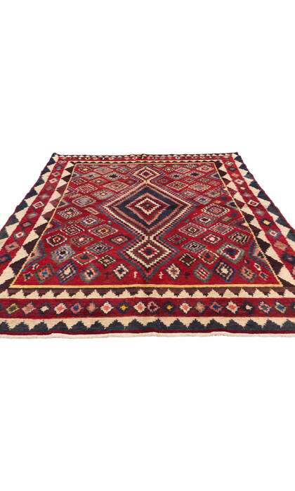5 x 8 Vintage Persian Lori Rug 78859