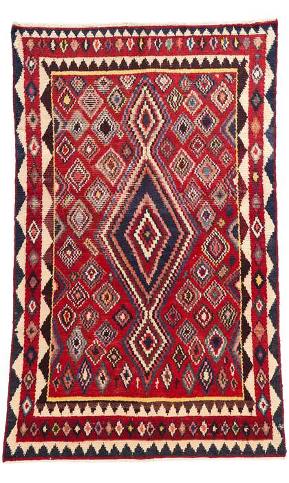 5 x 8 Vintage Persian Lori Rug 78859