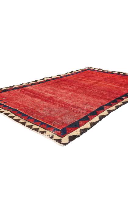 5 x 8 Vintage Red Persian Lori Rug 78849
