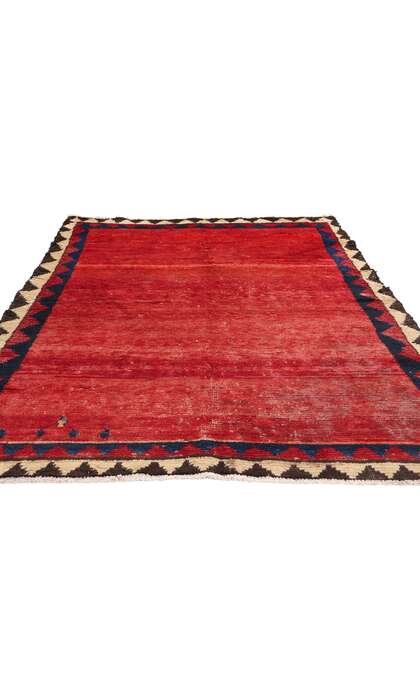 5 x 8 Vintage Red Persian Lori Rug 78849