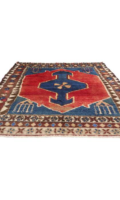 5 x 7 Vintage Persian Lori Rug 78852