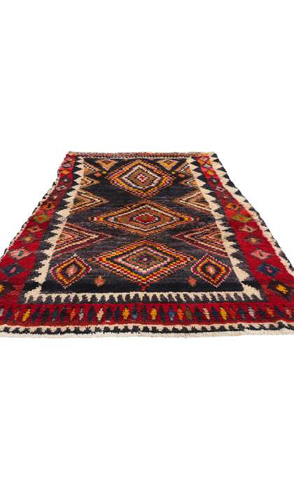 4 x 8 Vintage Persian Lori Rug 78851