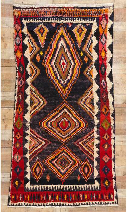 4 x 8 Vintage Persian Lori Rug 78851