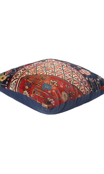 2 x 2 Antique Persian Rug Pillow 78932