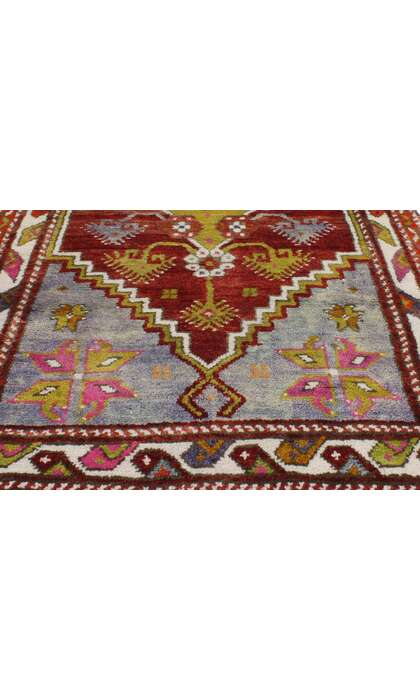 3 x 5 Vintage Turkish Oushak Rug 51778