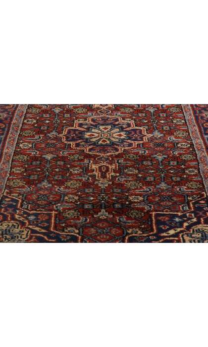 3 x 21 Antique Indian Bijar Rug 74967