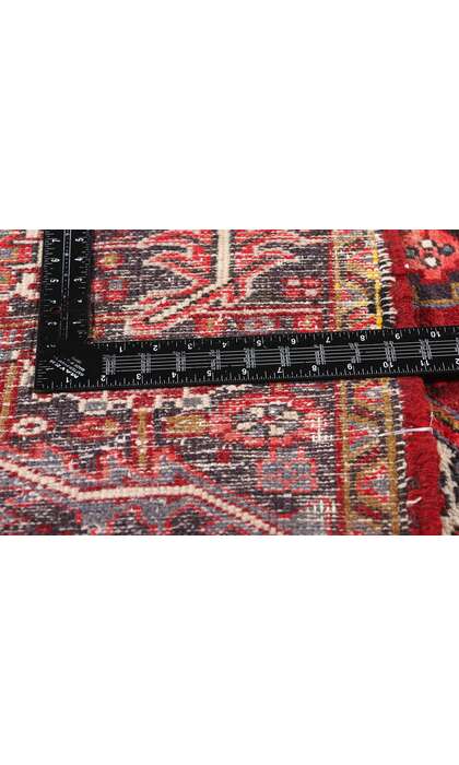 8 x 11 Antique Persian Heriz Rug 90003