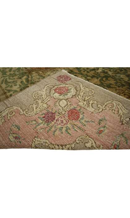 7 x 11 Antique Green Turkish Sparta Rug 71541