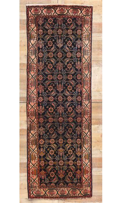 3 x 10 Antique Persian Malayer Rug Runner 77665