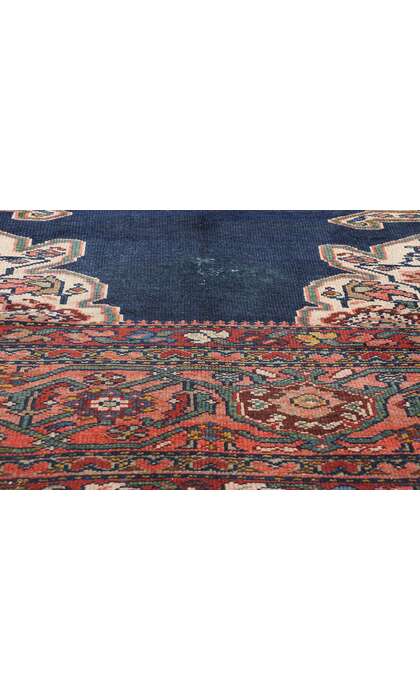 12 x 16 Late 19th Century Antique Persian Hamadan Rug 90026