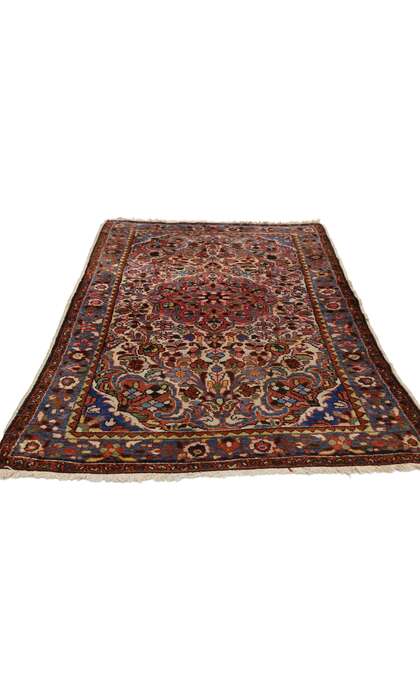 3 x 5 Antique Persian Hamadan Rug 70975