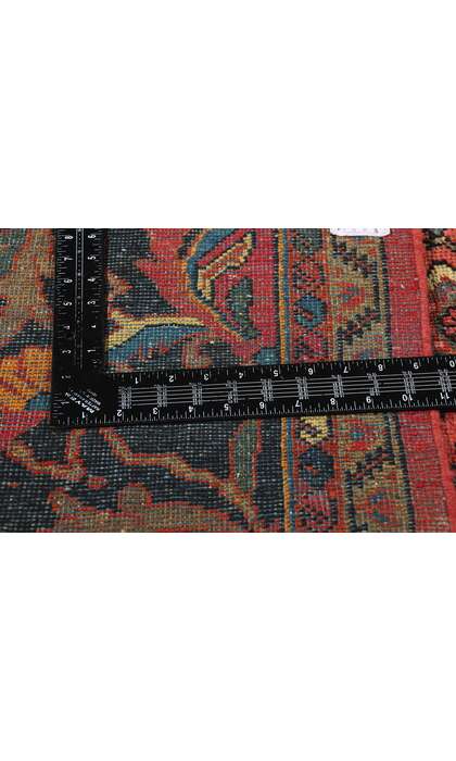 9 x 12 Antique Persian Mahal Rug 78930