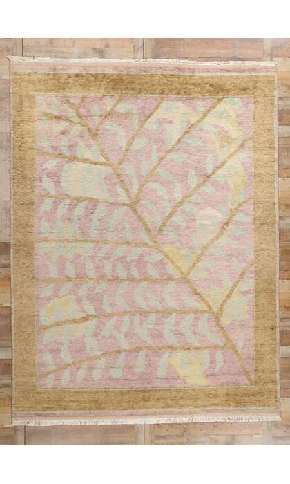 9 x 12 Modern Biophilic Moroccan Rug 31269