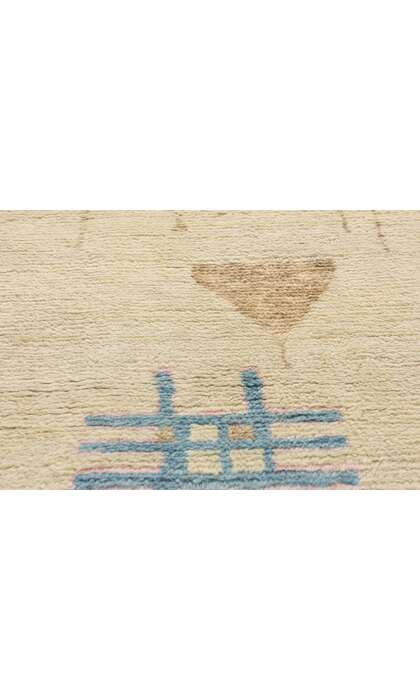 8 x 10 Modern Boho Brutalist Oasis Moroccan Rug 31219