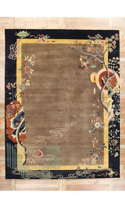 10 x 13 Modern Chinese Art Deco Rug 31093