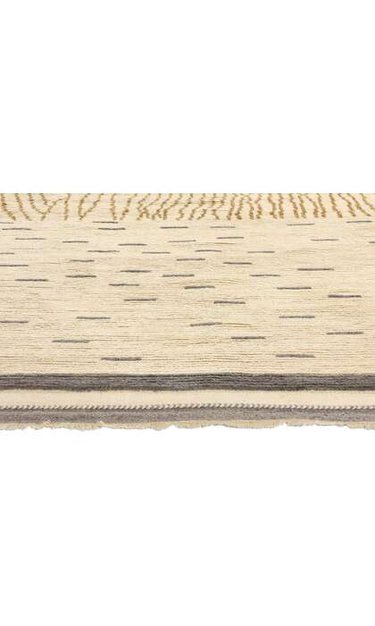 8 x 10 Organic Modern Desert Striations Moroccan Rug 31196