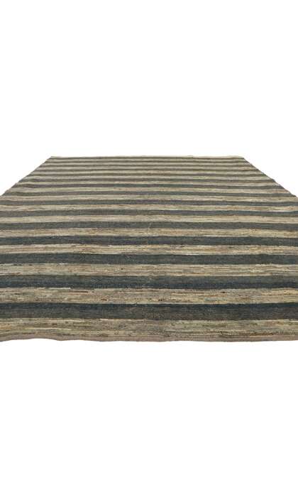 8 x 10 Canyon Strata Modern Striped Moroccan Rug 80793