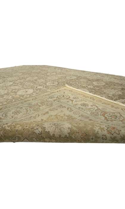 8 x 11 Antique Persian Tabriz Rug 71779