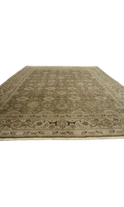 8 x 11 Antique Persian Tabriz Rug 71779