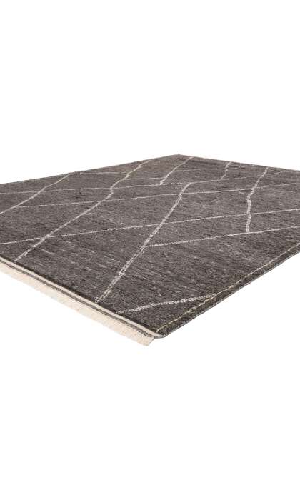 8 x 10 Urban Shadow Modern Gray Moroccan Rug 31211