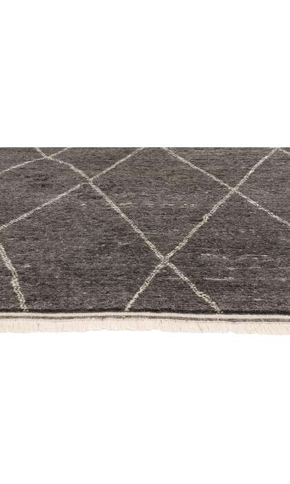 8 x 10 Urban Shadow Modern Gray Moroccan Rug 31211