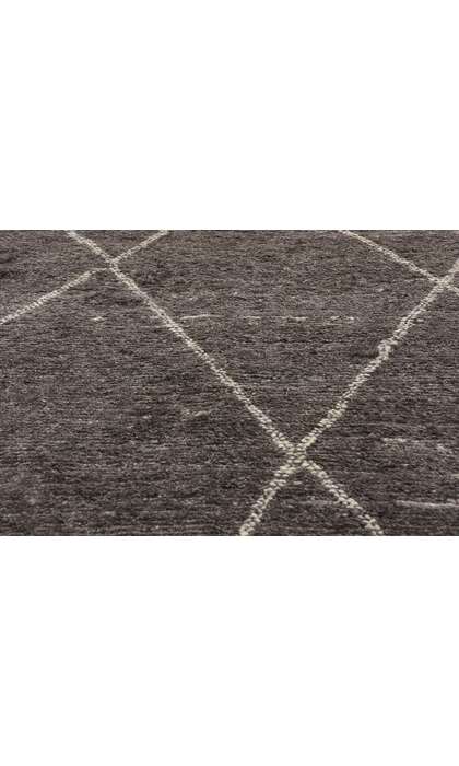 8 x 10 Urban Shadow Modern Gray Moroccan Rug 31211