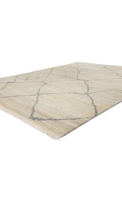 8 x 10 Modern Desert Mist Moroccan Rug 31270