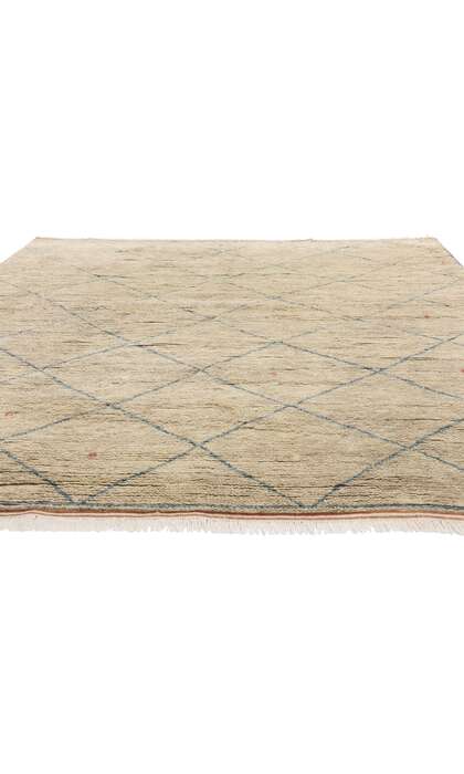 8 x 10 Azure Desert Diamond Modern Moroccan Rug 31231