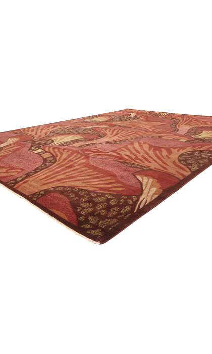 10 x 14 Modern Moser Mushroom Biophilic Rug 31089