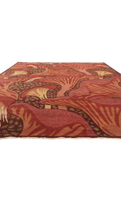 10 x 14 Modern Moser Mushroom Biophilic Rug 31089