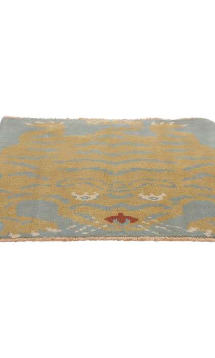 3 x 3 Modern Celestial Tibetan Tiger Rug 31333