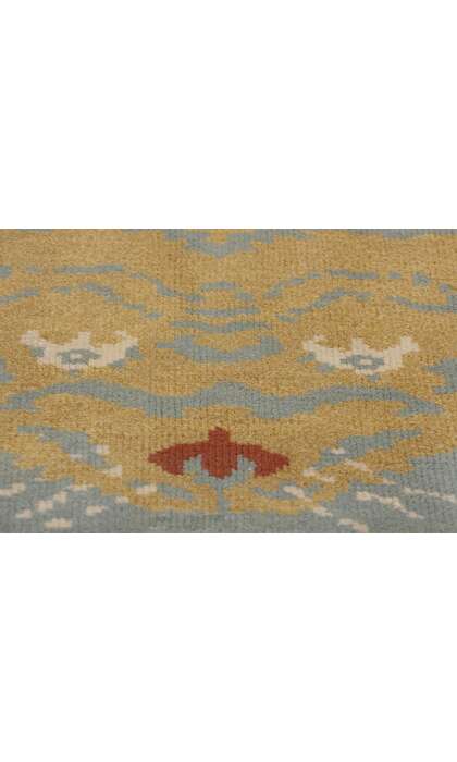 3 x 3 Modern Celestial Tibetan Tiger Rug 31333