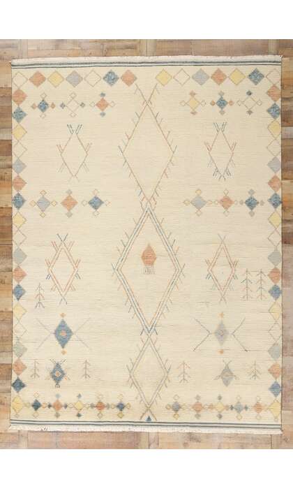 9 x 12 Southwest Boho Canyon Modern Moroccan Rug 31304