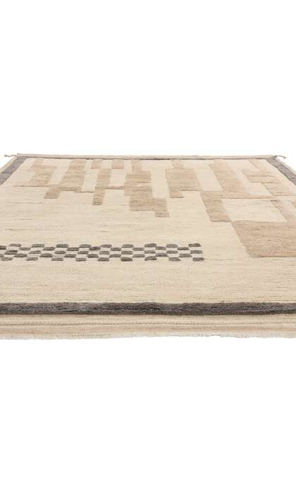 8 x 10 Urban Oasis Organic Brutalist Moroccan Rug 31181