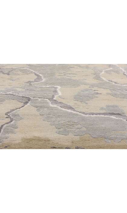 8 x 10 Ethereal Earthscape Organic Modern Biophilic Rug 31139