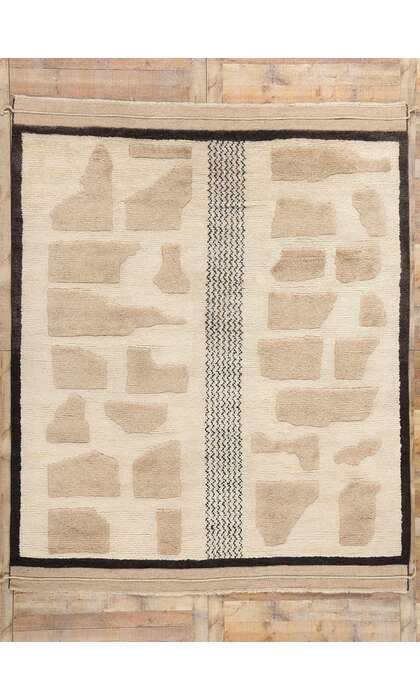 8 x 10 Nomadic Stones Organic Modern Moroccan Rug 31195