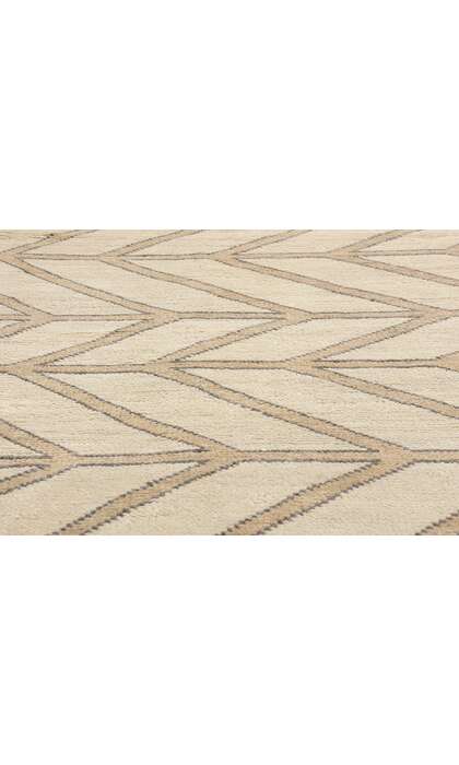8 x 10 Organic Modern Desert Herringbone Moroccan Rug 31238