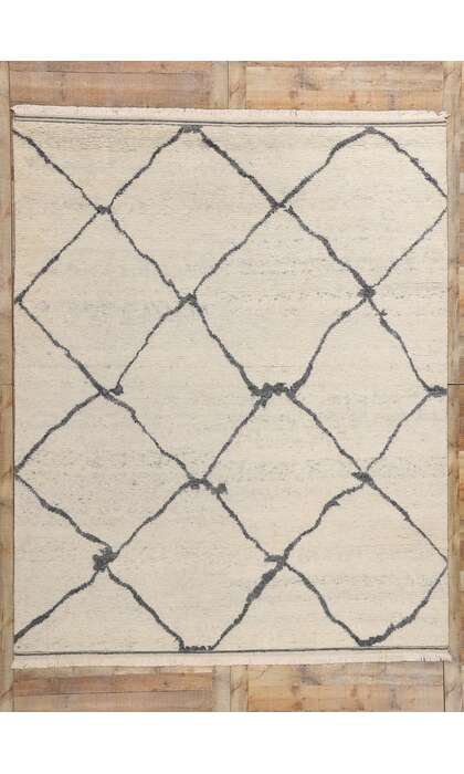 8 x 10 Nomadic Veil Organic Modern Moroccan Rug 31217