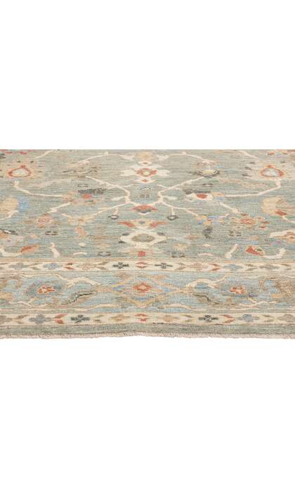 8 x 10 Modern Blue Persian Sultanabad Rug 78893