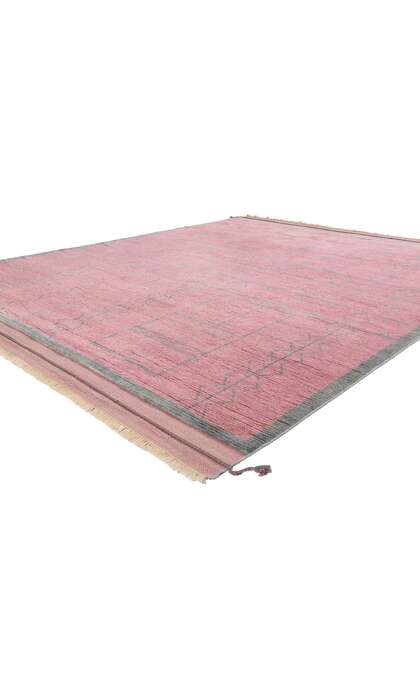 8 x 10 Blushing Nomad Boho Chic Pink Moroccan Rug 31188