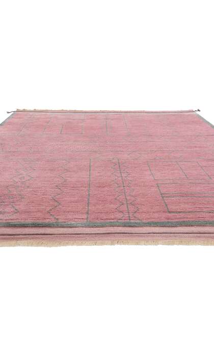 8 x 10 Blushing Nomad Boho Chic Pink Moroccan Rug 31188
